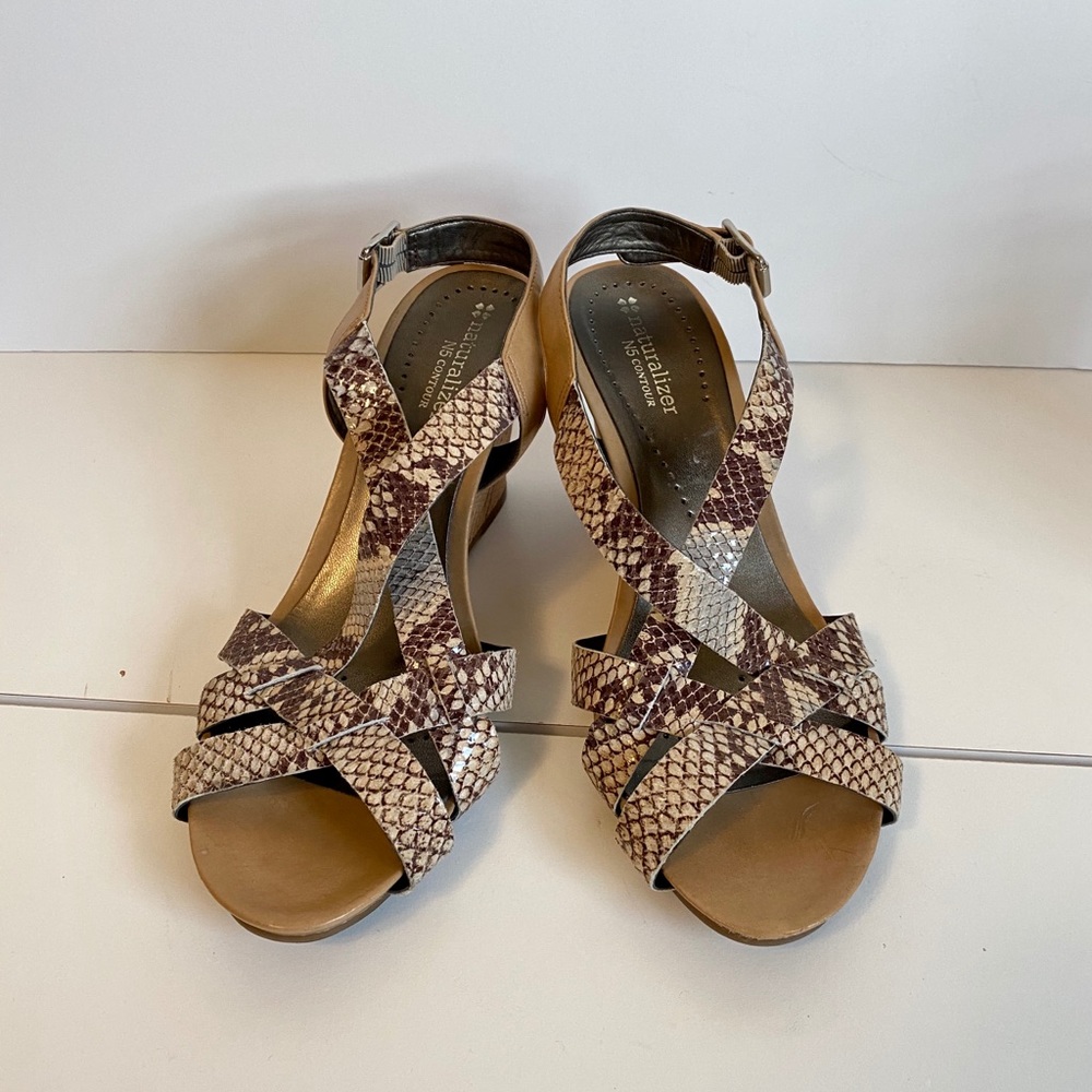 Naturalizer N5 Contour Sling Back Wedge Sandal